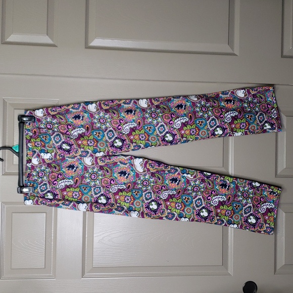 Disney Pants - Disney parks authentic original boho floral Paisley boxer cotton pants small